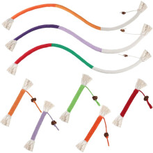 Catnip Rope Bite Toys – 8-Piece Cat Chew Rope for Kitten Teething