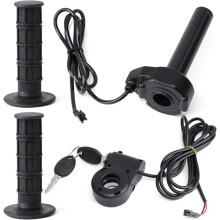 Acceleratore A Piena Torsione per Moto Elettriche Ridstar Q20, Kit Cavo 'Acceleratore con Interruttore di Accensione A Cuscinetto Rotante