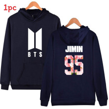 (Blue JIMIN,L)Bts Hoodies Bangtan Boys Jung Kook Jimin J Hope V Suga Jin Sweatshirts Pullover