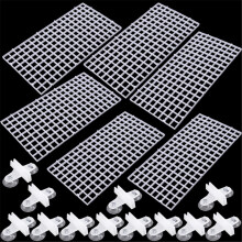 Plastic Aquarium Divider – 6-Pack Tank Partition Grid for Separating Fish