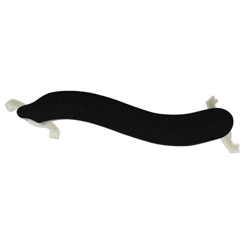 Astonvilla Violin Shoulder Rest 4/4 3/4, Solid Wood Adjustable Black Pad White Feet Violin Support 2
