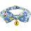 Cat Collar with Copper Bell 2-Pack – Soft Cotton Bow Tie Collars with Quick-Release Buckle 3