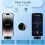 Wireless Lavalier Microphone Plug and  with LED Display Portable Charging Case Compatible Phone Computer Camera,1Set 3
