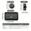 Wireless Lavalier Microphone Plug and  with LED Display Portable Charging Case Compatible Phone Computer Camera,1Set 7