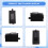 Headphone Amplifier Audio Interface Amplifier Portable Headphone Amplifier Converter Headphone Amplifier + Cable 8