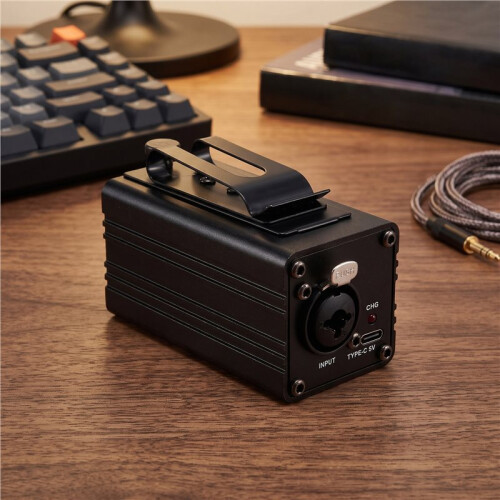Headphone Amplifier Audio Interface Amplifier Portable Headphone Amplifier Converter Headphone Amplifier + Cable 1