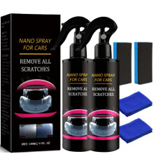 Nuracoat Nano Car Spray, Nuracoat Scratch Remover, Nano Spray for Cars, Car Nano Synthetic Spray Sealant