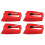 12 Pack Ruby Record Player Needle Turntable Stylus Replacement Gramophone Vinyl Record Player Stylus 3