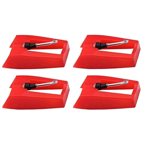 12 Pack Ruby Record Player Needle Turntable Stylus Replacement Gramophone Vinyl Record Player Stylus 2