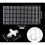 Plastic Aquarium Divider – 6-Pack Tank Partition Grid for Separating Fish 2