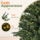 3FT Pre-Lit Artificial Christmas Tree W/ 100 Branch Tips, Black Round Pot Base, Battery Operated 3