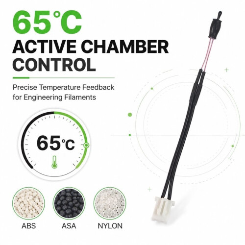For  X2D Chamber Temperature Sensor Active Chamber Precise Temperature Feedback for X2D 3D Printer Parts