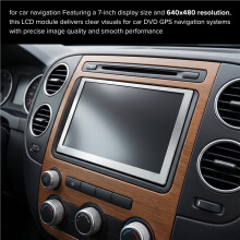 Pantalla LCD de 7 Pulgadas LAM0702320A con Digitalizador de Pantalla Táctil para Camry RAV4 Reproductor de DVD GPS Navegación LCD