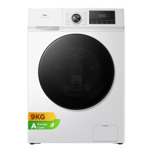 TCL 9kg, A-10% Class Energy Efficient, Front Load Washing Machine with 1400rpm Fast Spin, Smart LED Display, Multi-Program Steam Care, Safety Features