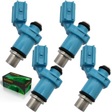 4PCS 6C5137610000 Fuel Injector Fuel Spray Nozzle 10 Holes Disc Engine For Yamaha 40 50 60 HP