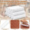 13Pcs Clay Texture Roller Set, 4 Inch 3D Printed PLA Embossing Tools for Pottery  Hobbyists 3