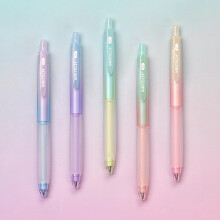 6ct  5ct Black Ink Retractable Gel Pen Set