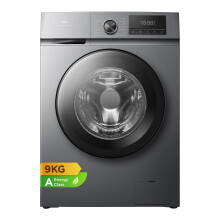 TCL 9kg, A-10% Class Energy Efficient, Front Load Washing Machine with 1400rpm Fast Spin, Smart LED Display, Multi-Program Steam Care, Safety Features