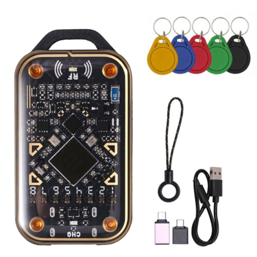 Chameleon V3.0 RFID  Chip Emulator+5XUID Keychain  Card Reader NFC Read Writer ID IC  Card Tag Copyer 1