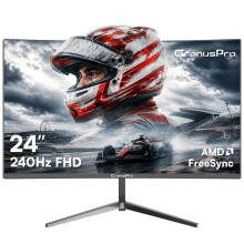 CronusPro 24 Inch 240Hz Curved Gaming Monitor, 1ms MPRT, VA Panel, FHD