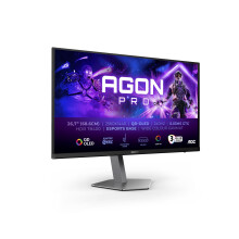 AOC AG276QZD2AM 27" WQHD Gaming Monitor 240Hz, QD-OLED Panel, 0.03ms GtG, HDR400 TB, FreeSync Prem. Pro, G-Sync Comp., Height Adjustment, Speakers, (2