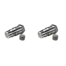 2X Adaptateur/Convertisseur Universel pour Capteur D'Oxygène O2 M18x1,5 à 180 avec Filtre