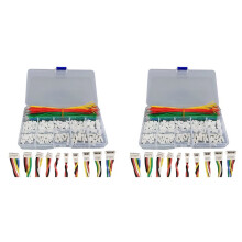 2X Jst 1,25 mm Steek Verlengkabel Mannelijke/Vrouwelijke Connector 2/3/4/5/6-Pins Behuizingsadapter met Voorgeperste Zachte Siliconen Draad