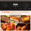 Hobsir Electric Oven with 9 Functions, Built-In 60L Single Oven 3