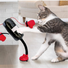 Cat Punching Bag Toy – Interactive Catnip Batting Toy