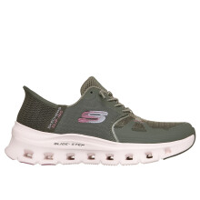(6 UK, Olive) Skechers Womens Glide-Step Pro Trainers