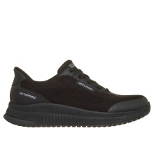 (8 UK, Black) Skechers Womens Bobs Squad 4 - Essential Look Waterproof Trainers