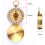 Brass Compass with Luminous for Camping Hiking 2
