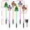 2 Pack LED Outdoor Solar Ground Inserted Christmas Decorative Lights 2