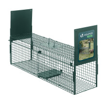 VOUNOT Live Animal Trap Cage 100x29x40cm, Humane Rat, Rabbit & Fox Trap