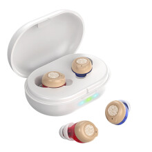 Nano Rechargeable Touch Hearing Aids for Seniors and Adults Severe Hearing Loss