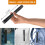 Red Light Torch Mini LED Flashlight with Pen Clip,, 13 cm (2 Pack) 3