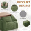 Corduroy Modular Sofa | Cloud-style Sectional 2 Seater Sofa Set Fluffy Memory Foam Cushions 7