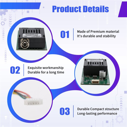 80KM TTL Optical Transceiver Module TX RX Module Optical End Device Dedicated Optical Port UART/SBUS