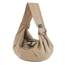 (khaki) Pet & Cat Travel Bag Dog Carrier Comfortable Safety Portable Convenient Daily Walk Outings