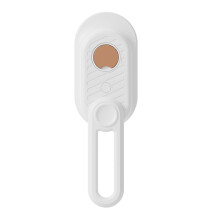 (White) Waterproof Coating Cat Hair Washing Brush Purple Pet Hair Brush Suitable for All Breeds