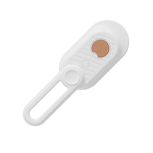 (White) Brosse à poils de chat imperméable violette, adaptée à toutes les races 1
