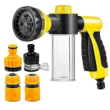 (yellow) Gentle Dog Shower Head Pet Sprayer Convenient Bathing Nozzle for Easy Cleaning