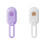 (White) Brosse à poils de chat imperméable violette, adaptée à toutes les races 5