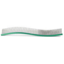 (Green) Red Pet Deshedding Comb for Dogs & Cats Puppy Kitten Fur Removal Brush Grooming Tool