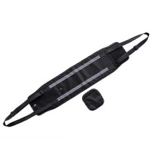 (Reflective black, S) Dog Support Sling with Front Clip Handle No Pull for Elderly Disabled Pets Most Sizes
