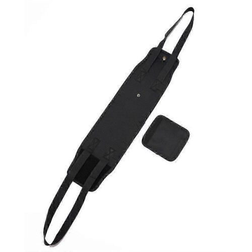 (Black, M) Dog Support Sling with Front Clip Handle No Pull for Elderly Disabled Pets Most Sizes