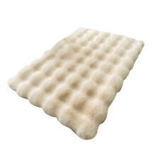 (Beige, XL) Wodoodporny kocyk dla zwierząt z pluszową powierzchnią i zdejmowanym, nadającym się do prania pokrowcem dla kotów i szczeniąt