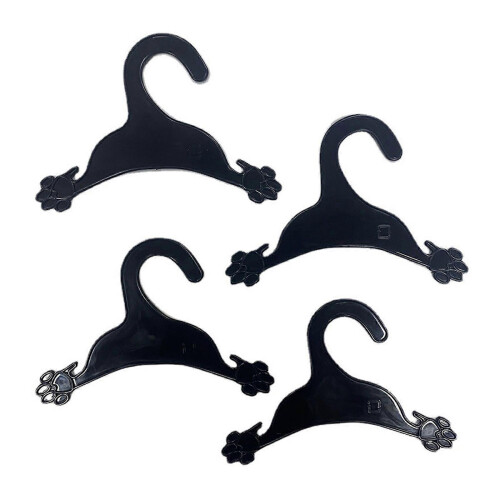 (S) Compact Rustproof Plastic Pet Garment Laundry Organizer Hanger Tool Home Retail Display S