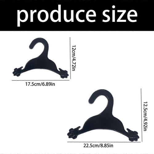 (L) Compact Rustproof Plastic Pet Garment Laundry Organizer Hanger Tool Home Retail Display S 2