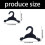(S) Compact Rustproof Plastic Pet Garment Laundry Organizer Hanger Tool Home Retail Display S 3